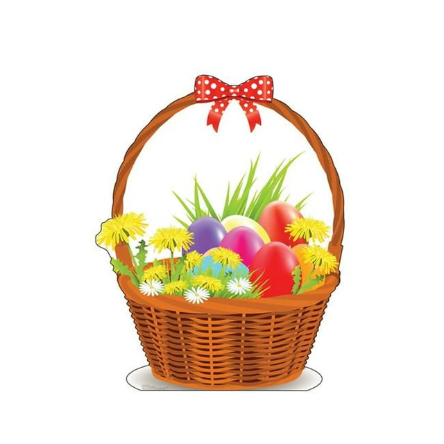 Advanced Graphics 2815 57 x 45 Po Pâques Panier Carton Découpe Standup