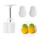 thumbnail image 4 of Mooncetake Molde ABS Portátil 2 PIEAPLES SELLOS MANO PRENSA COOPALIA LUNA Pastel de pastelería Molde Mid-otoño Festival de otoño Herramienta de hornear Inevent HA012364-00, 4 of 7