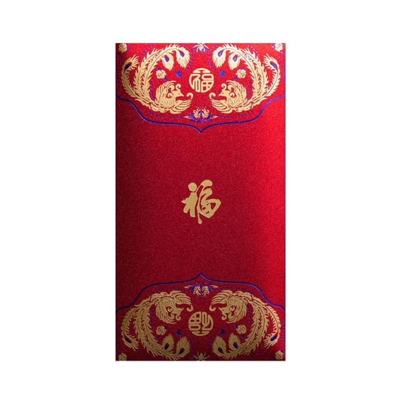 Tizuqe Chinese New Year Red Envelope 6Pcs Tradition Party Blessing Gift