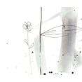 thumbnail image 2 of Goldberger, Jennifer 17x15 White Modern Wood Framed Museum Art Print Titled - Sketched Garden III, 2 of 4