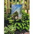 thumbnail image 2 of POGLIP Medieval Fantasy Landscape Cliff Castle and Mountains D Rendering Old Garden Flag Decorative Flag House Banner 12x18 inch, 2 of 2