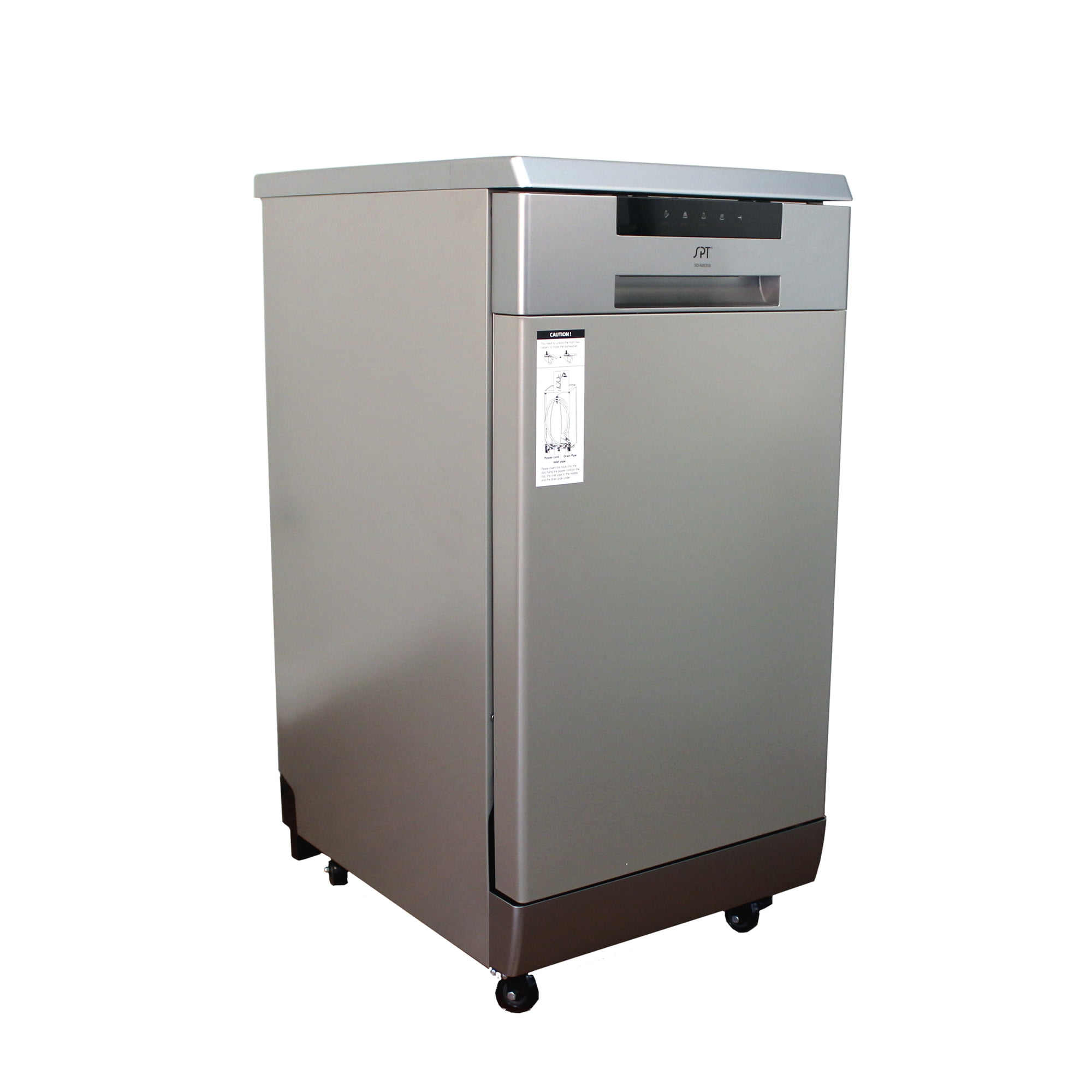 Sunpentown 18" Portable Dishwasher, Energy Star, Stainless Steel SD-9263SS