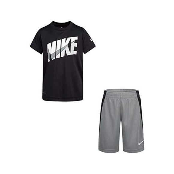 Nike Boy`s Dri-Fit T-Shirt & Shorts 2 Piece Set