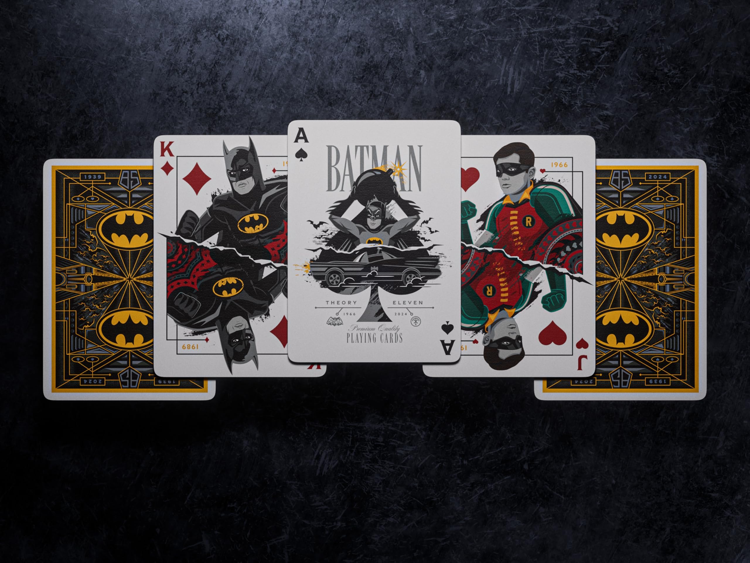 Theory11 Batman 85th Anniversary Premium Playing Cards photo 4
