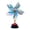A, variant on Eqslft Reflective Car Windmill Ornament, 4Inch Anti-Bird Scare Pinwheel, Colorful Spinning Windmill with Suction Cup Base, for Car Dashboard Decoration & Bird Repellent