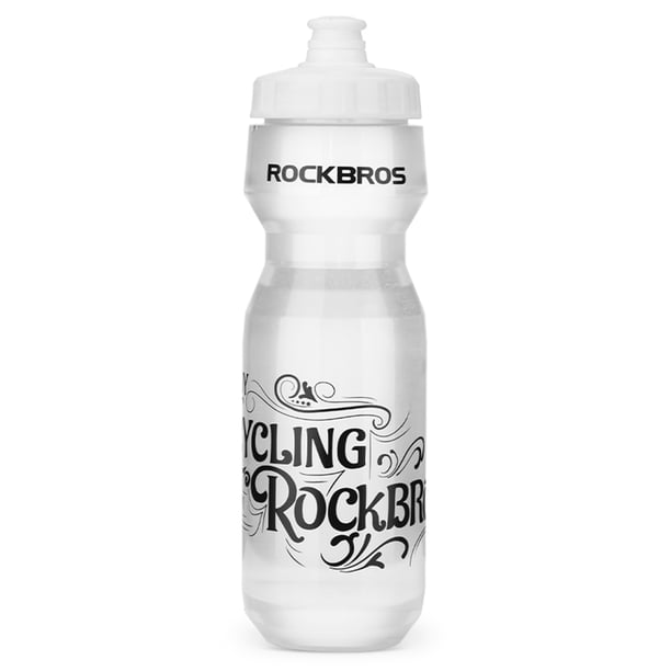 Botella de agua TFixol de 750 ml, botella exprimible para bicicleta sin BPA para exteriores