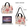 thumbnail image 3 of FORMRS 16" Laptop Bag Carrying Sleeve Case with Handle Travel Shoulder Briefcase, Retro Starfish, 3 of 8
