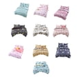 thumbnail image 3 of Ensemble de Literie 3 Pcs/4 Pcs Lit Ensemble Simple Double Simple Impression Confortable Multi-Tailles Frais Étudiant Couverture Dessin Animé, 3 of 6