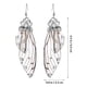 thumbnail image 4 of GOOHOCHY 1 par de pendientes de alas de mariposa aretes largos de hadas de pendientes colgantes de nupcia aretes para orejas, 4 of 7
