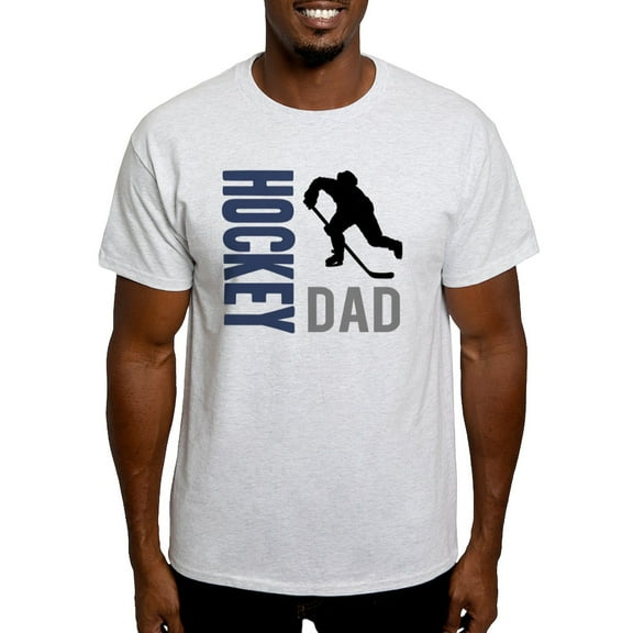 CafePress - Hockey Dad Light T Shirt - Men's Classic Graphic T-Shirt