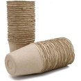 thumbnail image 1 of Paquete de 50 macetas redondas de 8 cm, macetas biodegradables, macetas de papel para sembrar plántulas, semillas, esquejes JFHHH pequeña, 1 of 5