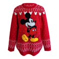 thumbnail image 1 of Sueter Mickey para Niño, Tejido Navideño Ícono, Rojo Talla 10, 1 of 4