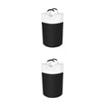 thumbnail image 4 of Cesto de ropa sucia Advancent con asas de aluminio 90L Negro puro, 4 of 6