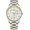 Gold White, variant on Watch Mens Calendar with Power Reserve Display Automatic Watch Gold Silver Stainless Steel