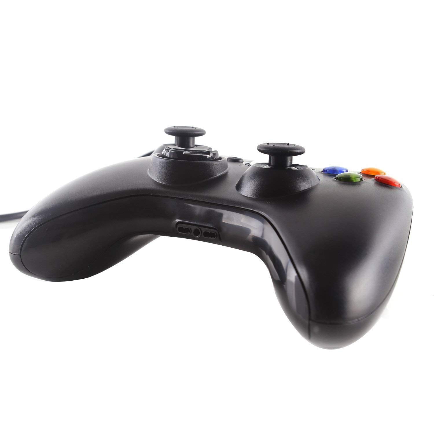 Black Findway Wired USB Controller for PC & Xbox 360 