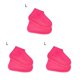 thumbnail image 2 of Monstrate Cubierta de zapatos Protector de zapatos impermeable de silicona Cubrezapatos antideslizantes resistentes al desgaste, rosa, L Rosado L 3Conjunto, 2 of 6