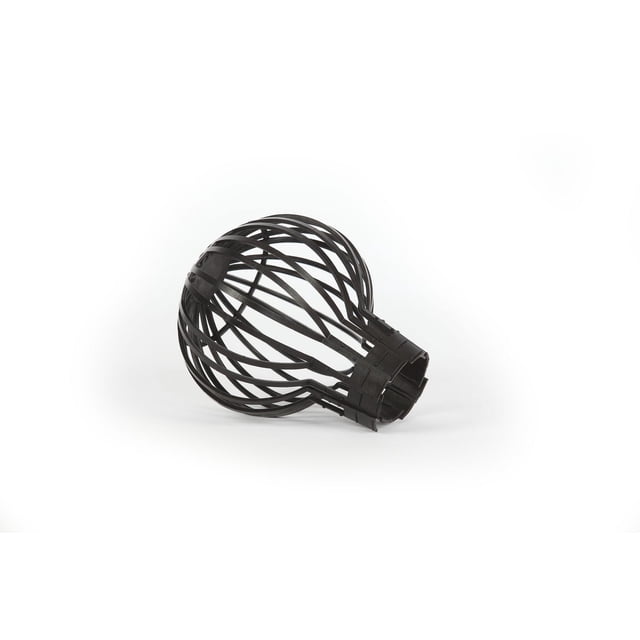 black FlowXtreme Cotton Tails Backwash Guard designed as a filter media grid for pool filtration systems