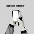 thumbnail image 4 of TIMIFIS Motorcycle Mittens Motorcycle Gloves Touchscreen Riding Gloves Suitable for 9.5 to 10cm Palm Width Racing Motocross Riding Bike Gloves One Pair Other Motorcycle Accessories, 4 of 6