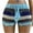 Sky Blue, variant on WMTBSRSW Boho Shorts for Women Casual Knitted Crochet Comfort Elastic Waist Hollow Out Drawstring Bikini Bottom Beach Cover Up Shorts Summer Swimwear