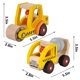 thumbnail image 2 of Juguetes de coche de madera KIDS TOYLAND 2 juguetes de vehículo para bebés 12 a 18 meses (camión de cemento + coche de rodillo de carretera), 2 of 4