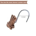 thumbnail image 2 of 12x Western Cowboy Farmhouse Shower Curtain Hooks Rings Decorative Hooks Hanger, 2 of 7