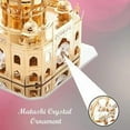 thumbnail image 5 of Matashi 24K Gold Plated Mosque Ornament with Crystals Tabletop Centerpiece – 1 Count, 5 of 9