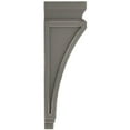 thumbnail image 2 of Ekena Millwork 6"W x 4"D x 11"H Alpine Wood Vintage Decor Corbel, Reclaimed Grey, 2 of 6