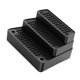 thumbnail image 4 of Rampa para caja de arena automática para gatos, escalera para arena para gatos, almohadilla lavable, extraíble con filtro, estribo de 3 escalones para Negro, 4 of 8