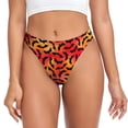 thumbnail image 1 of Balery Flying Black Bat Tangas de Algodón para Mujer con Estampado – Ropa Interior Sexy, Transpirable, G-string-Medium, 1 of 6
