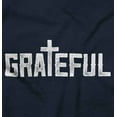 thumbnail image 2 of Grateful Thankful Christian Jesus Sweatshirt for Men or Women Brisco Brands L, 2 of 6