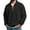 Black, variant on Sweatshirt for Men Long Sleeve Solid Color Fashion Casual Stand Collar Pullover Sweater Loose Fit Tops