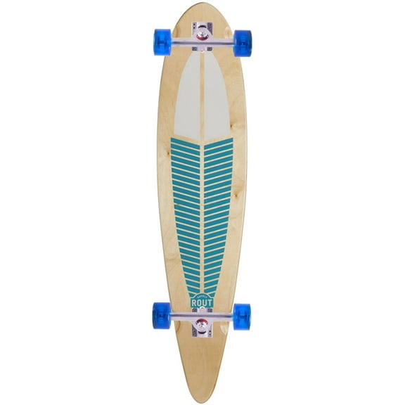 Rout Plume Pintail Longboard Complete