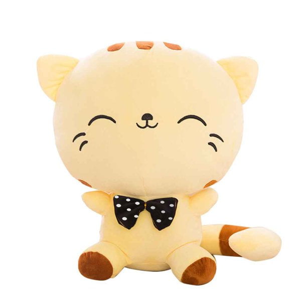 fat orange cat stuffed animal