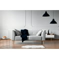 thumbnail image 4 of Imperial Home 50” x 60” Soft Plush Fleece Throw Navy Blue - Single Pack, 4 of 5
