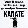 thumbnail image 2 of CafePress - My Grandpa Knows Karate Body Suit - Baby Light Bodysuit, Size Newborn - 24 Months, 2 of 4