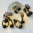 thumbnail image 5 of Indoor Halloween Decor 3M 20LED Ramadan Festival Retro Kerosene Lamp Strings Decorative, 5 of 5