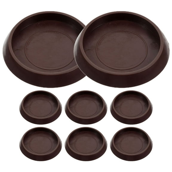 LOLIPPYY Compact Plastic Furniture Cups for Chairs, Professional Wheel Stoppers to Protect Floors