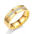 thumbnail image 4 of Anillo De Pareja De Moda Para Mujeres Hombres Amantes De Titanio Anillos De Boda De Acero Inoxidable, 4 of 4