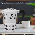 thumbnail image 4 of Aluminum Coffee Pot with Cow Pattern Design, Portable Pot for Camping, Picnics, 4 of 7