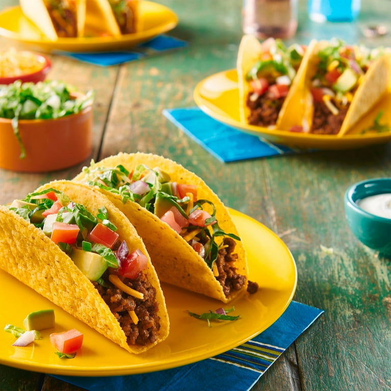 Old El Paso Hard Taco Shells, Stand 'N Stuff, Gluten Free, 10