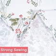 thumbnail image 6 of Sevenstars Floral Tablecloth Spring Table Cloth White Rectangle Table Cover for Easter, Picnic, 60" x 120", 6 of 7