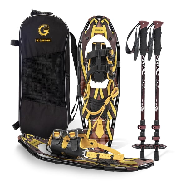 Raquetas de nieve G2 GO2GETHER G2 21", amarillo y naranja para mujeres y hombres