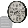 thumbnail image 5 of Mainstays Sentiment Photo Frame Wall Clock, Farmhouse-Inspired, 5 of 7
