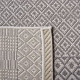 thumbnail image 6 of Safavieh Courtyard Naomi Geometric Indoor/Outdoor Area Rug, Brown/Gray, 6'7" x 6'7" Square, 6 of 10