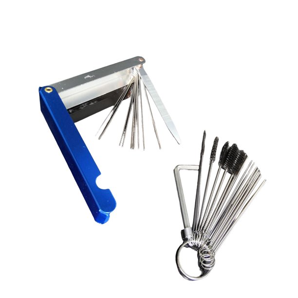 Cleaning Wire Set Remove Nozzle Paint Carburettors Nozzle Cleaner
