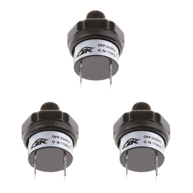 Riwesomey Air Pressure Control Switch 70-200 PSI for Compressor Air Type1 NO1