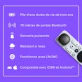 thumbnail image 5 of Life360 Tile Sticker (2024) Bluetooth Tracker, both iOS and Android Compatible. 1-Pack Black, 5 of 5