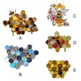 thumbnail image 5 of Protect Honey Suncatchers, Stained Glass Window Hanging Bumble Bee Honeycomb Bee Bumblebee Ornament Hanging Decoration for Home Garden Wall Art, 5 of 6