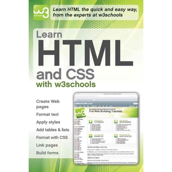 LEARN HTML AND CSS WITH W3SCHOOLS