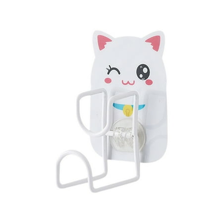 

Lililumin Multifunctional No Punching Washbasin Storage Wall Hanger Bathroom Cartoon Rack Hook Outdoor Light Hooks Brick